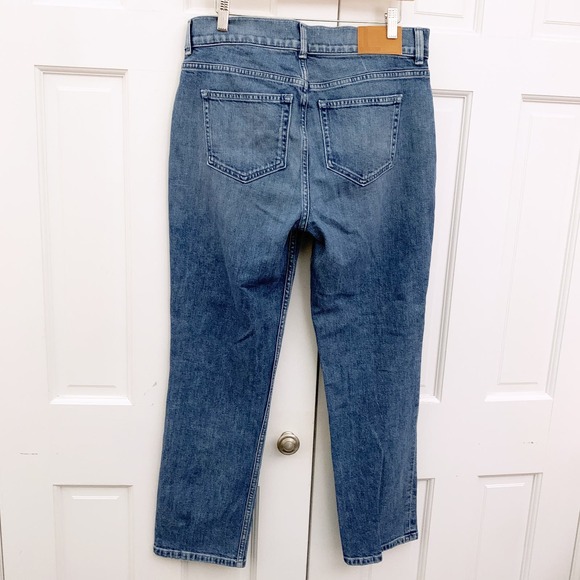 Lafayette 148 New York LI48 Denim Reeve Straight Jeans - Picture 9 of 13